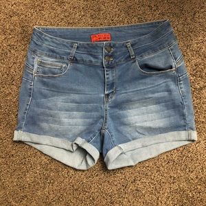 Wax Jean Shorts